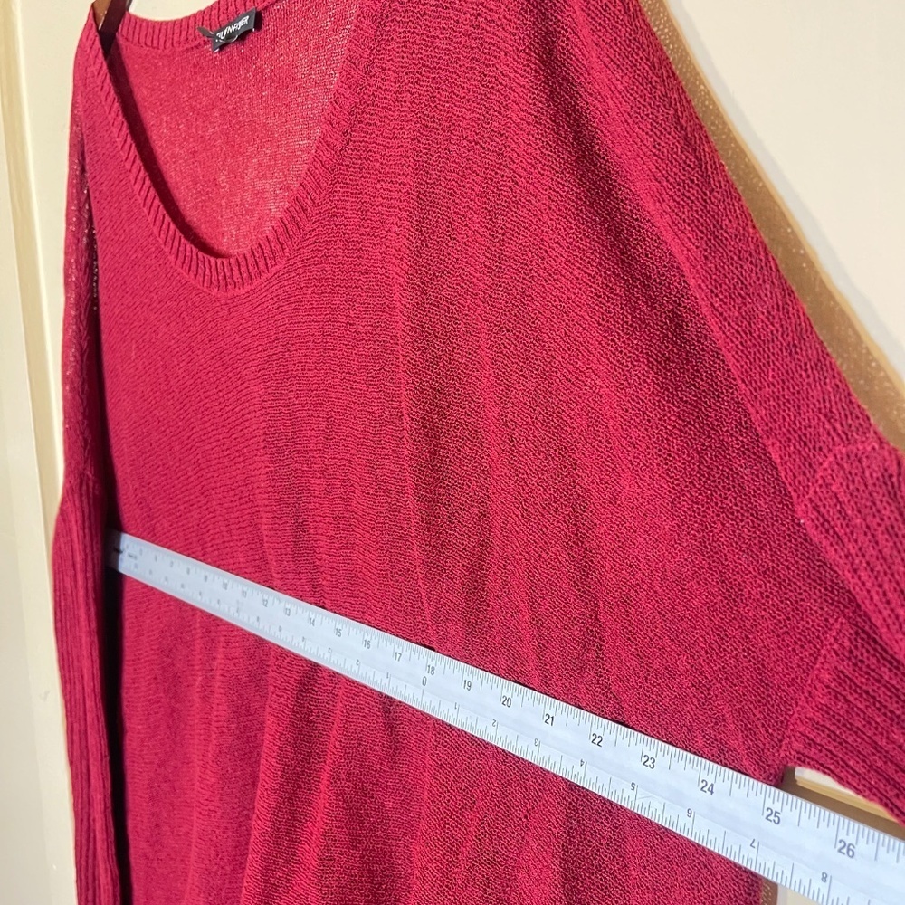Eileen Fisher Red Women's Top - Picture 6 of 7